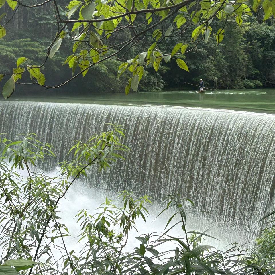 雨中漫步