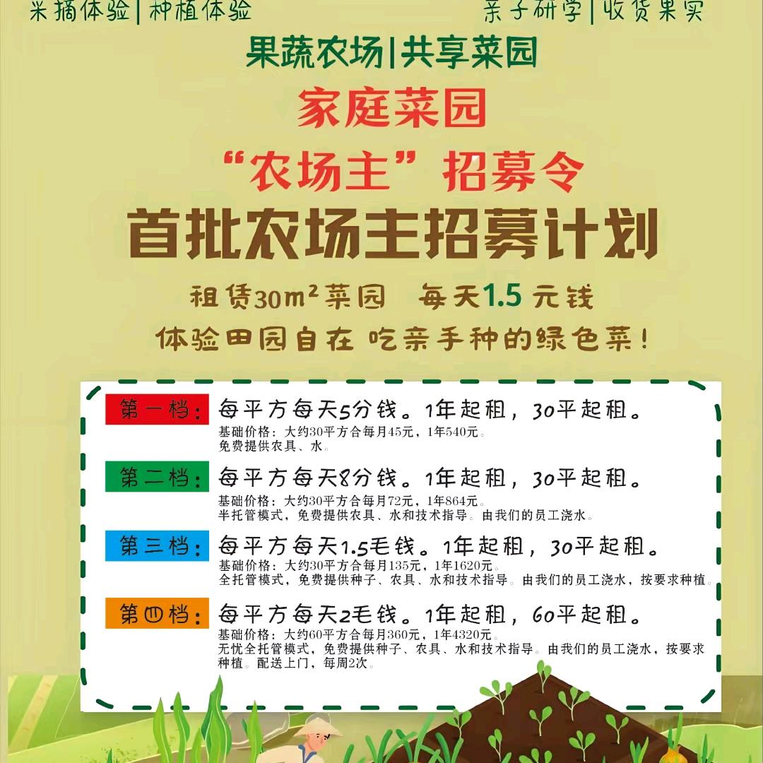 二胖共享菜园官方号