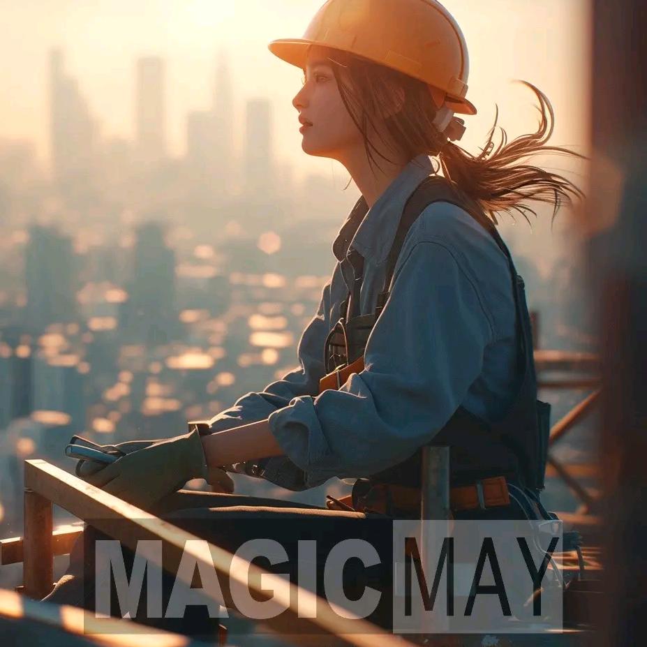 脚手架上的星芒