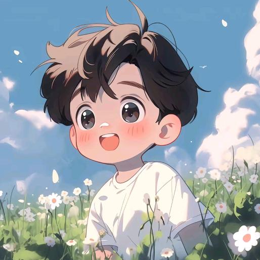 努力的大学男孩