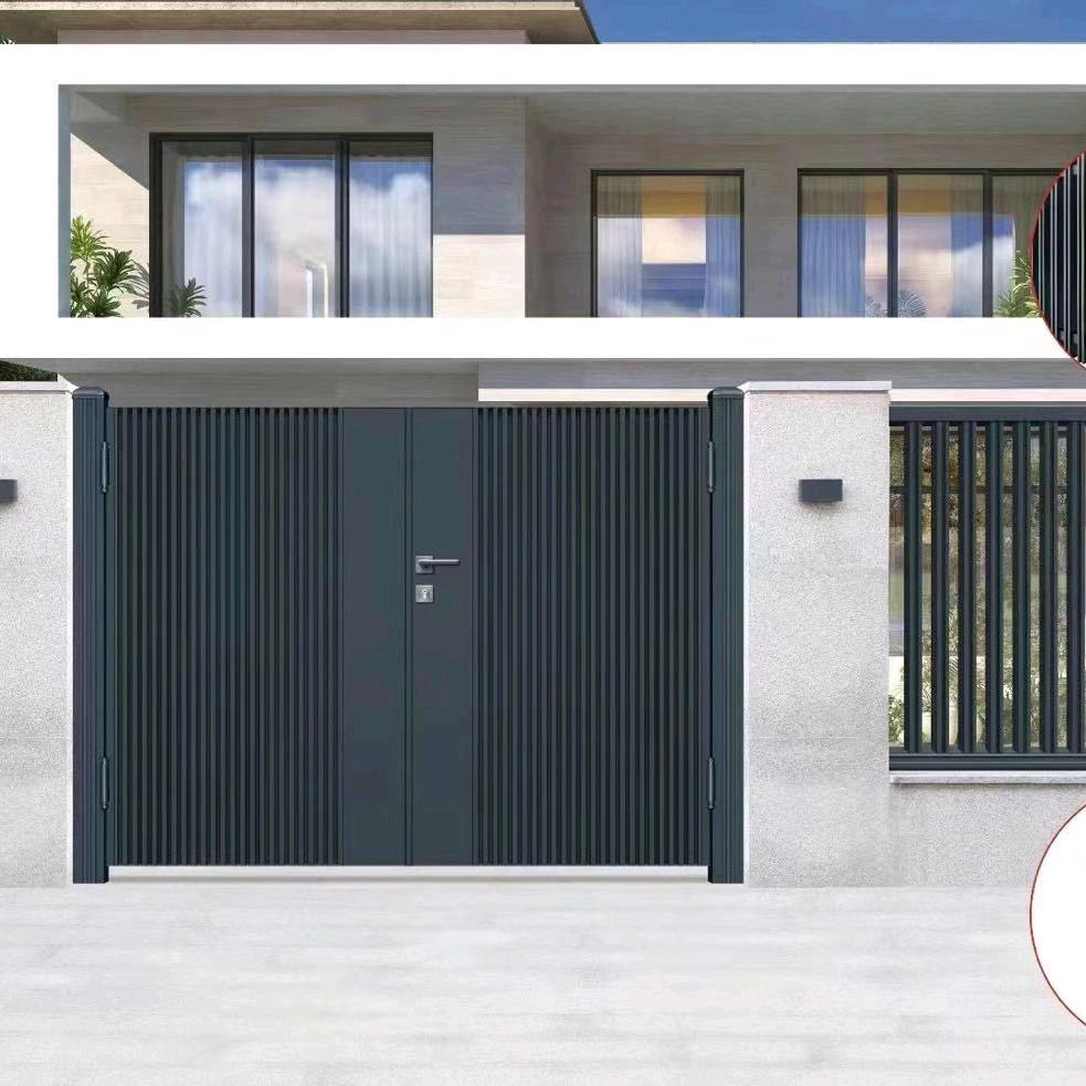 佛山铝艺庭院大门围栏护栏厂家