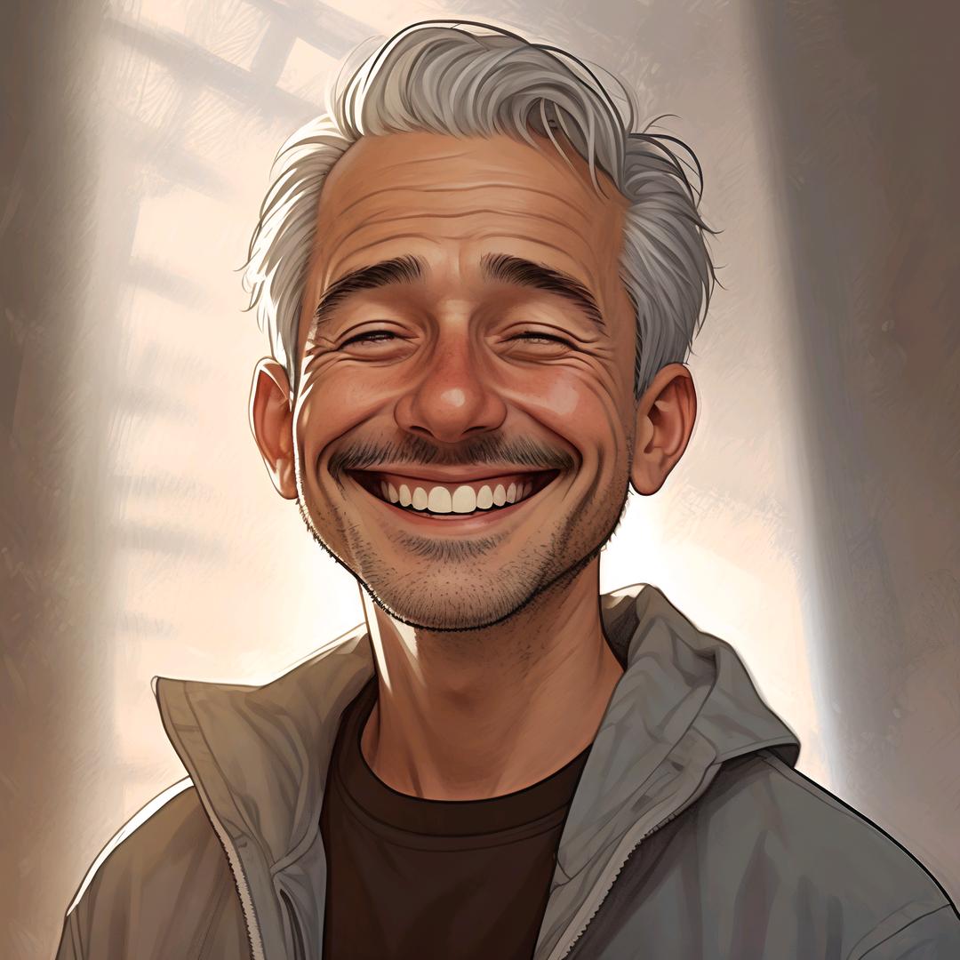 六十岁的小老头