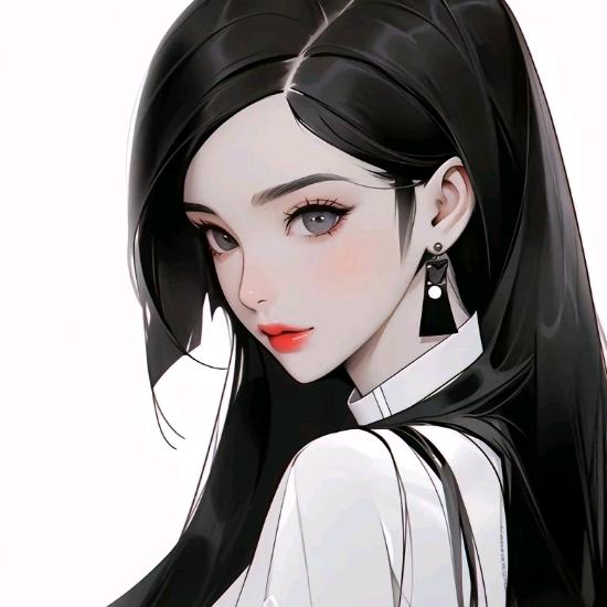黑妹挤牙膏