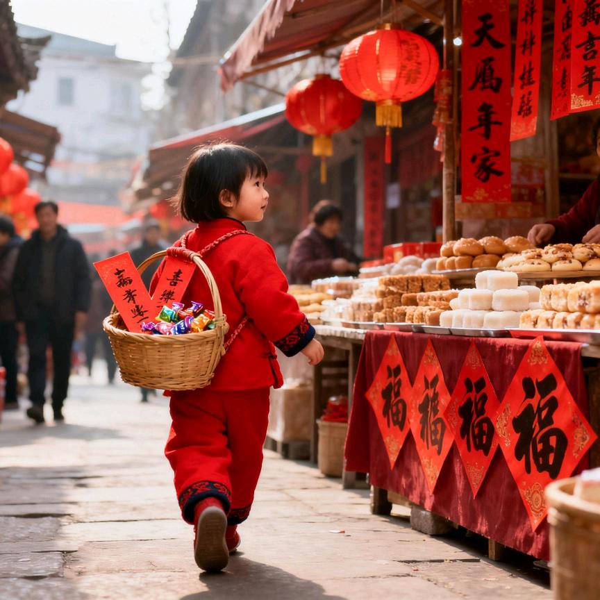 囤年货[庆祝]过大年