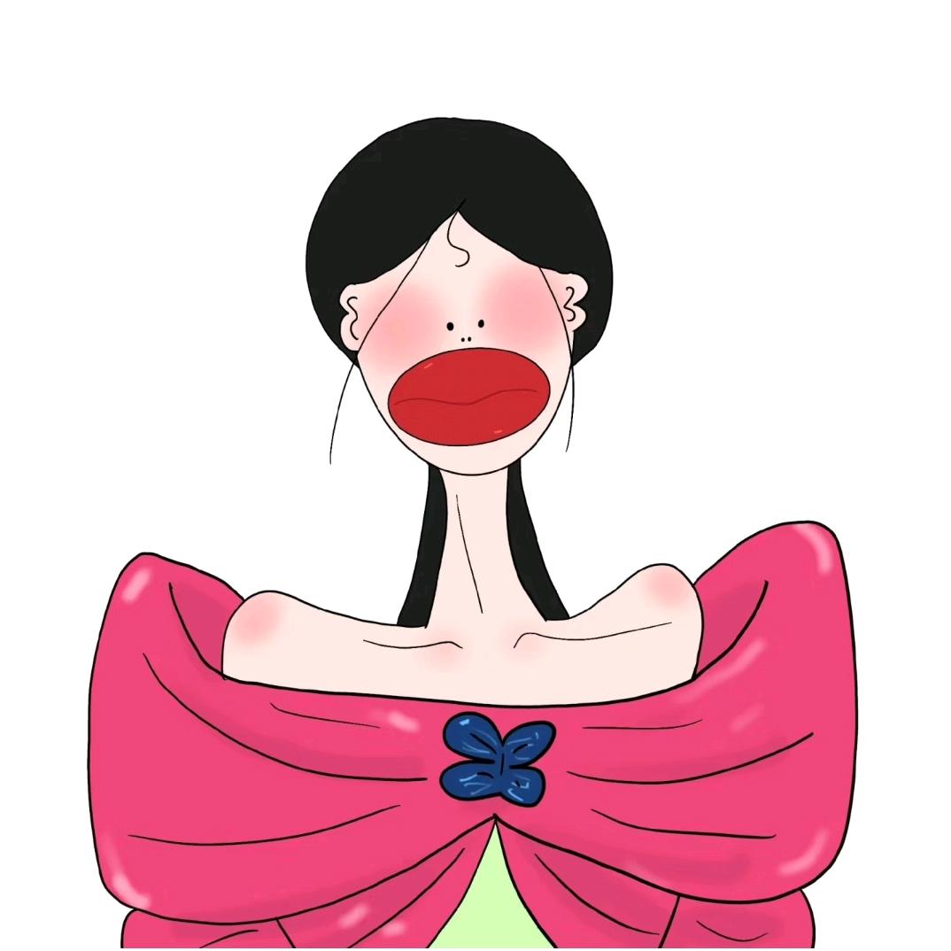 腼腆小学生