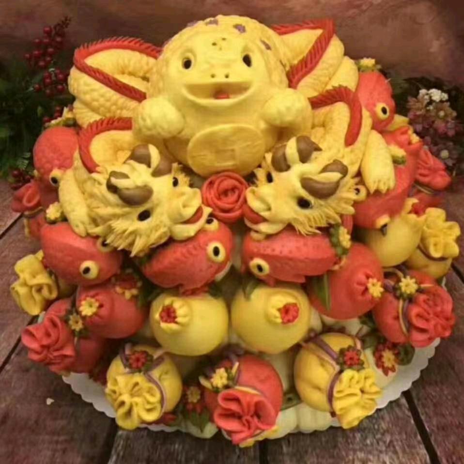 金穗朵花饽饽