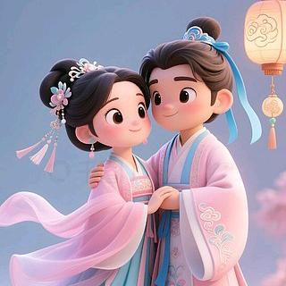 古  月  清风
