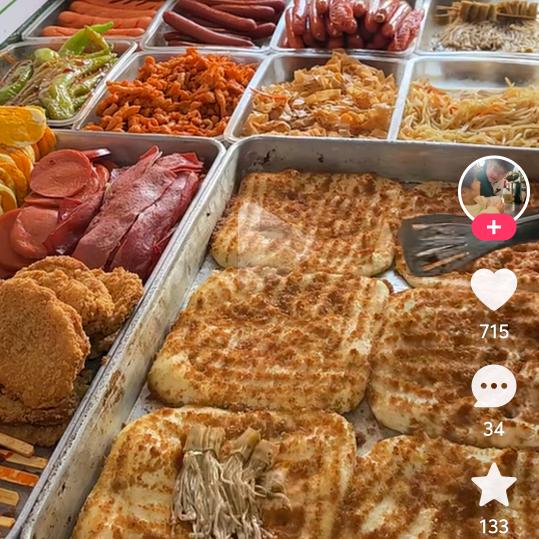 费县博文中学状元掉渣饼