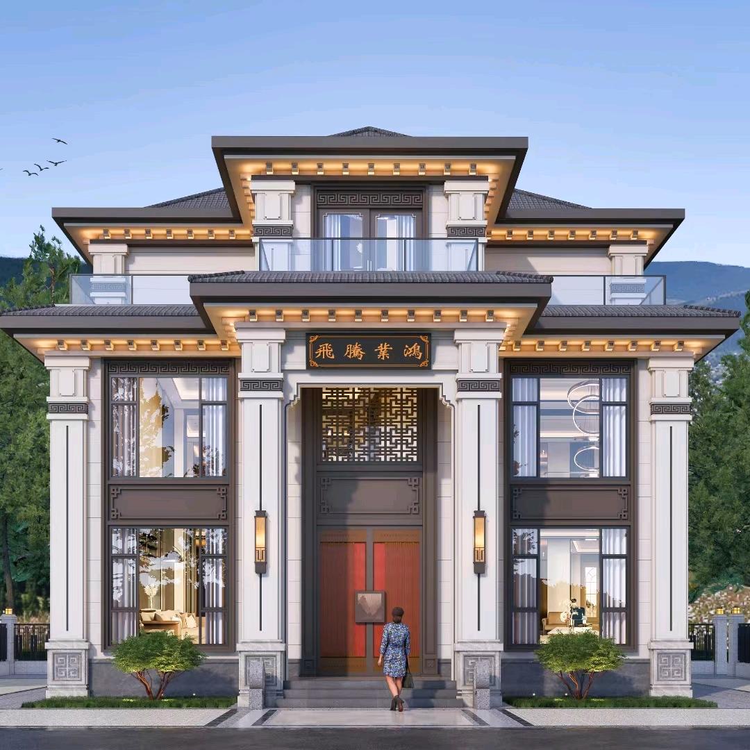 诚意老家建别墅..