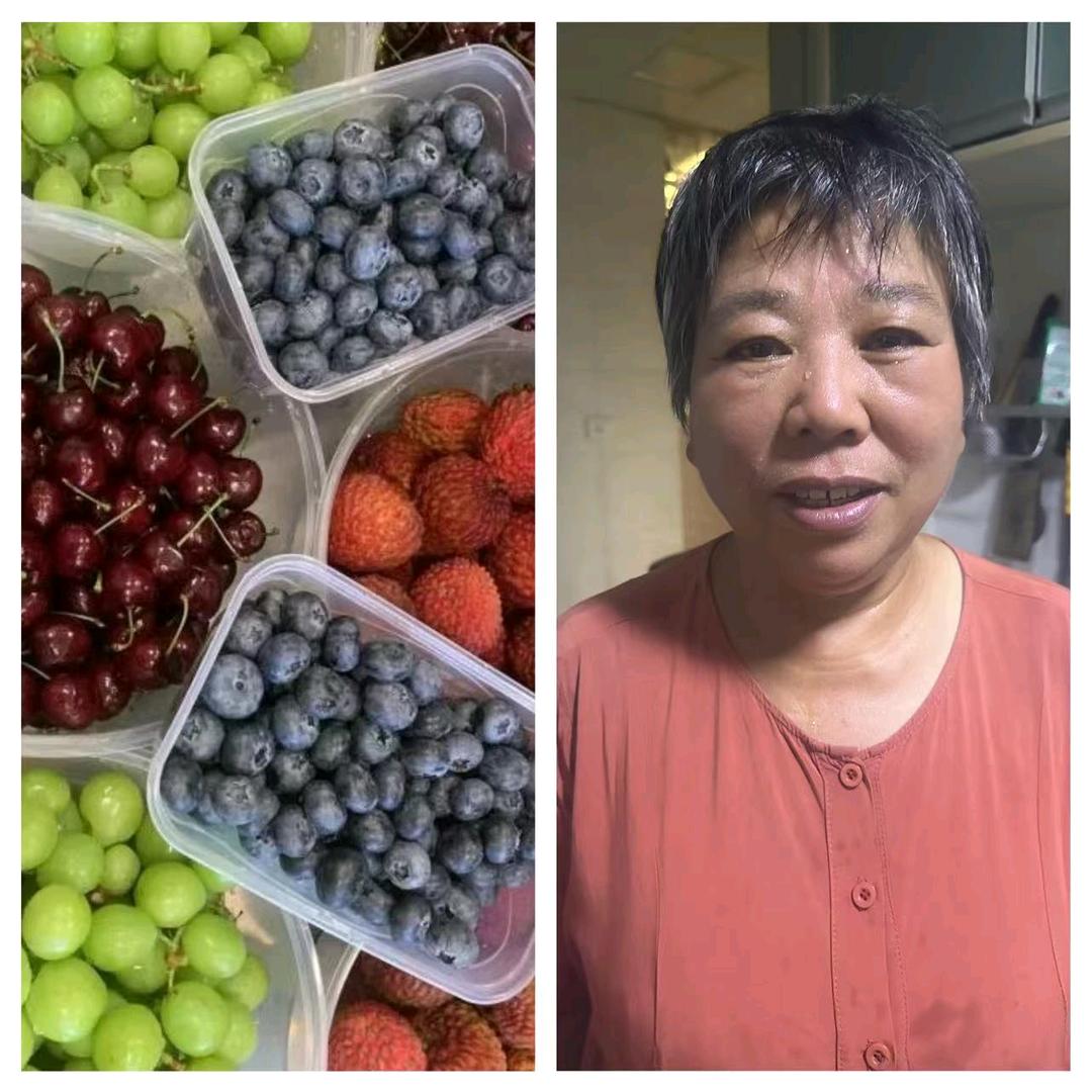 万州申明坝水果摊摊屈老娘