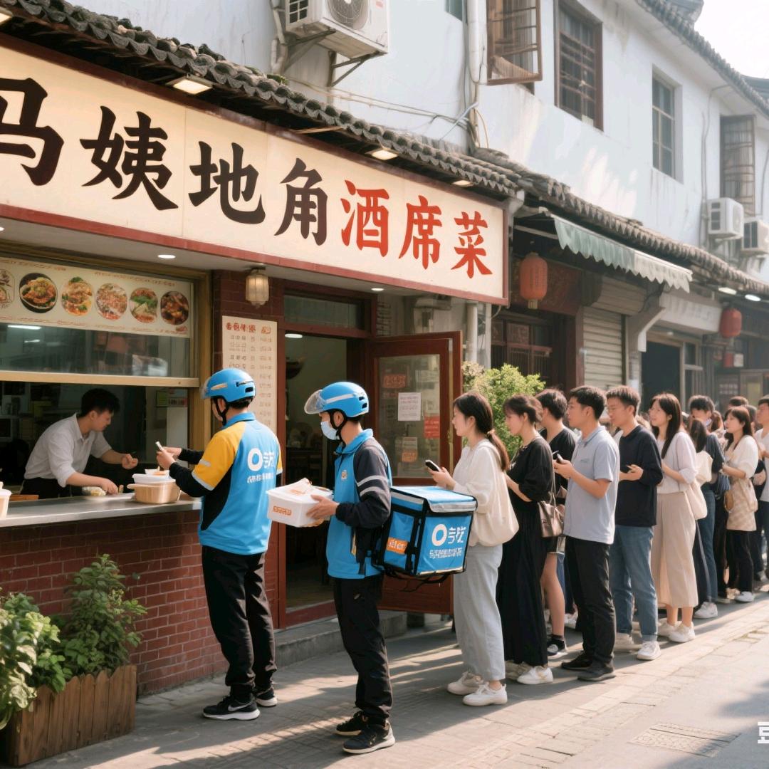 地角马姨现炸肉丸