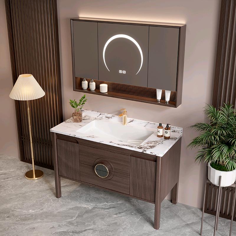 橡木烤漆浴室柜厂家