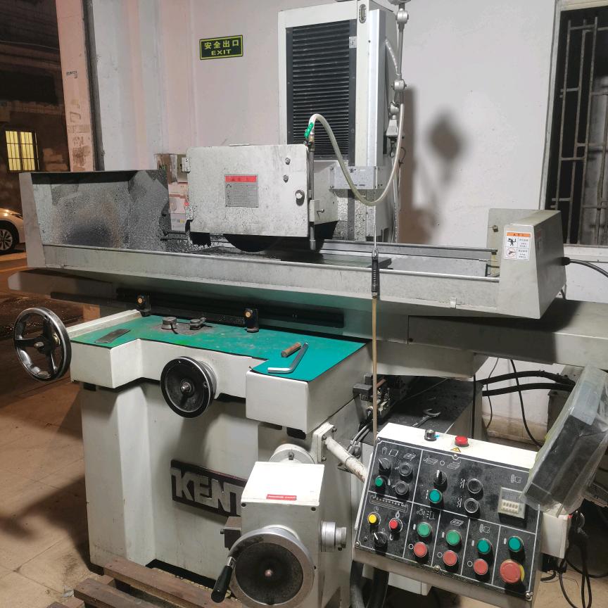 在下磨床打不直