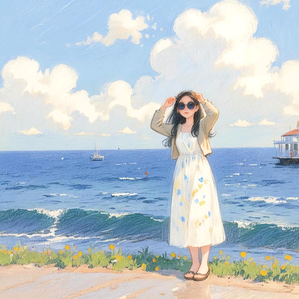 那年夏天、那抹蓝