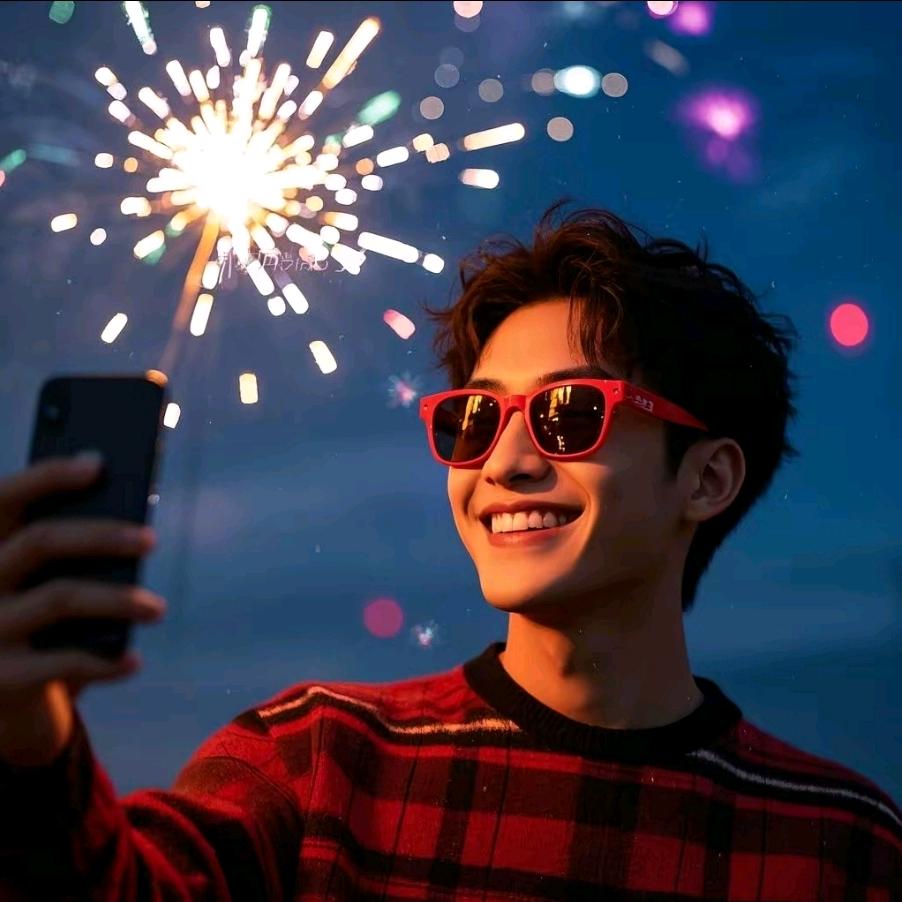 🤡  烟 花 小 哥