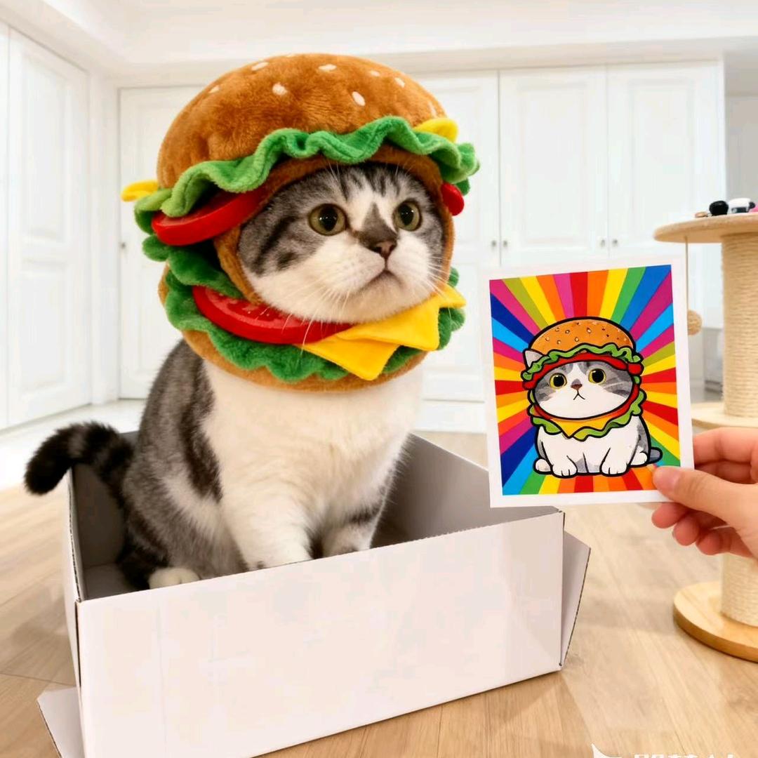 我的小猫咪好聪明📚🙇