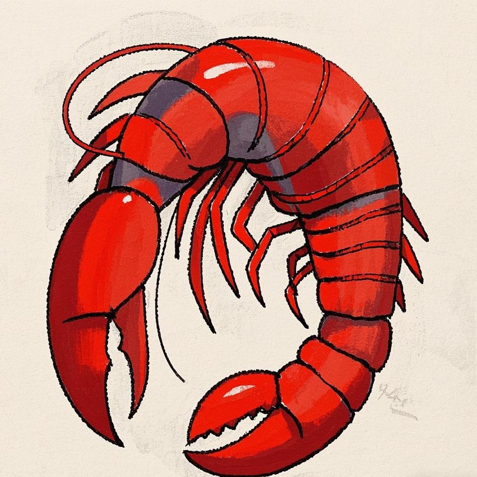 你吃不吃红虾🦐