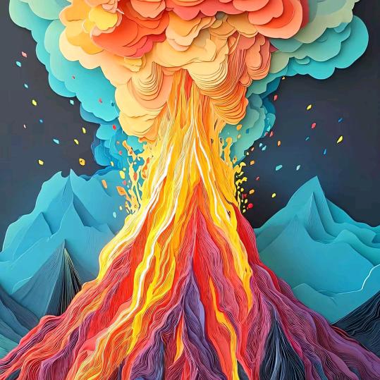 愤怒的火山