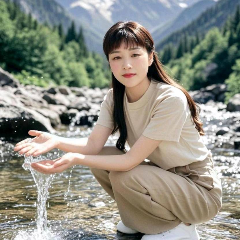 幸福的小女人