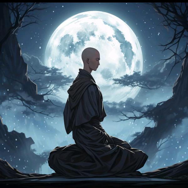 佛无心，心自静