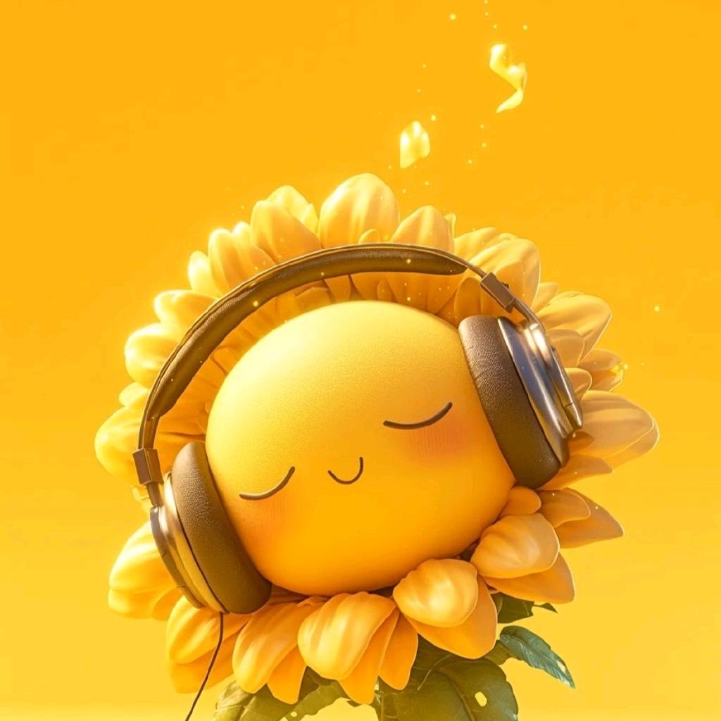 向日葵也会困困