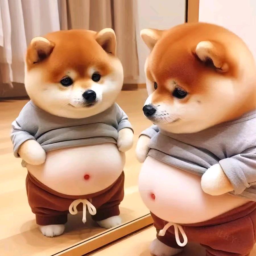冰冻三尺非一日之寒，肚腩三层非一日之馋