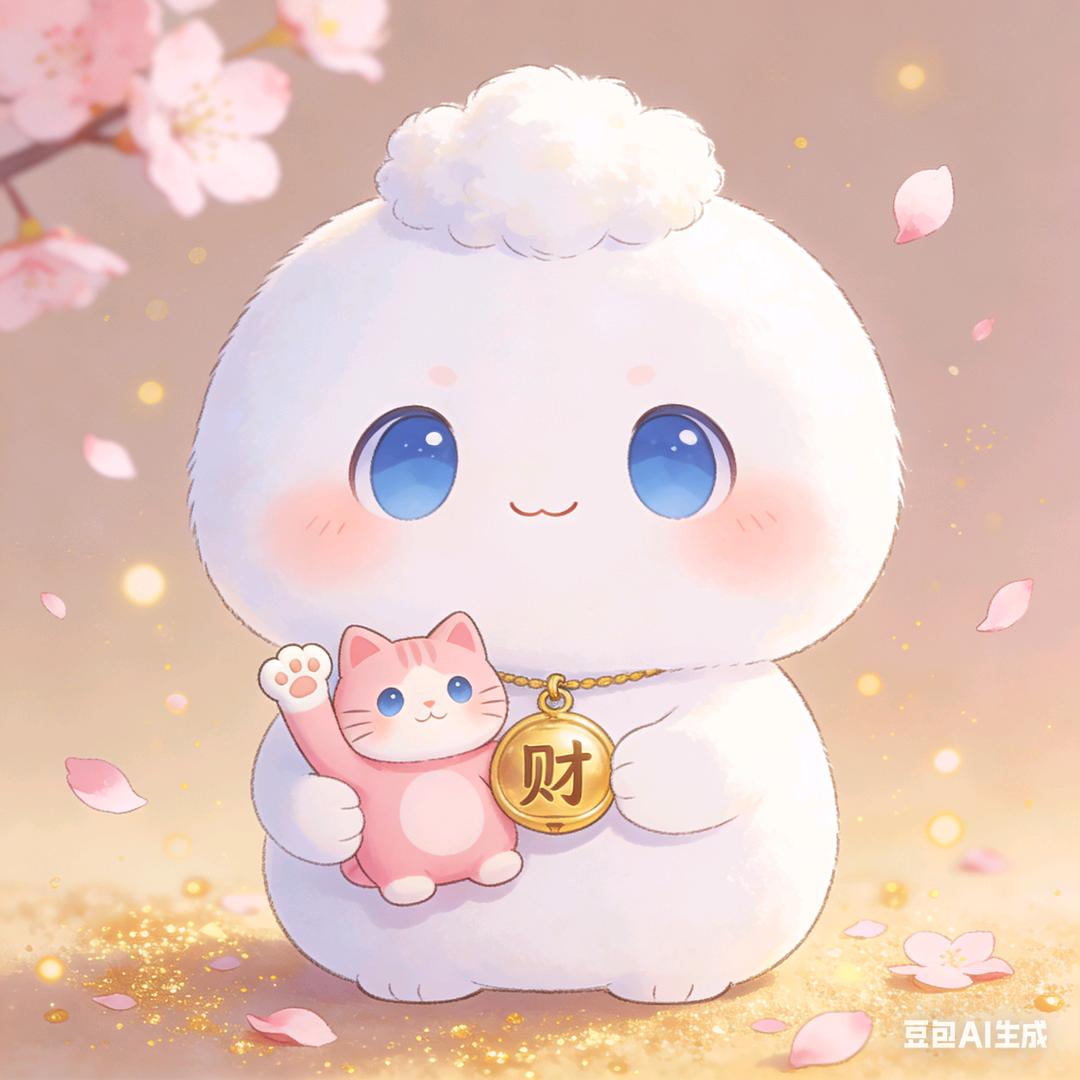 招财团团子～