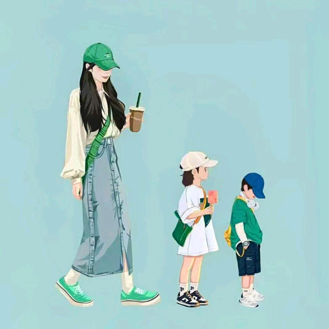 一儿一女✔