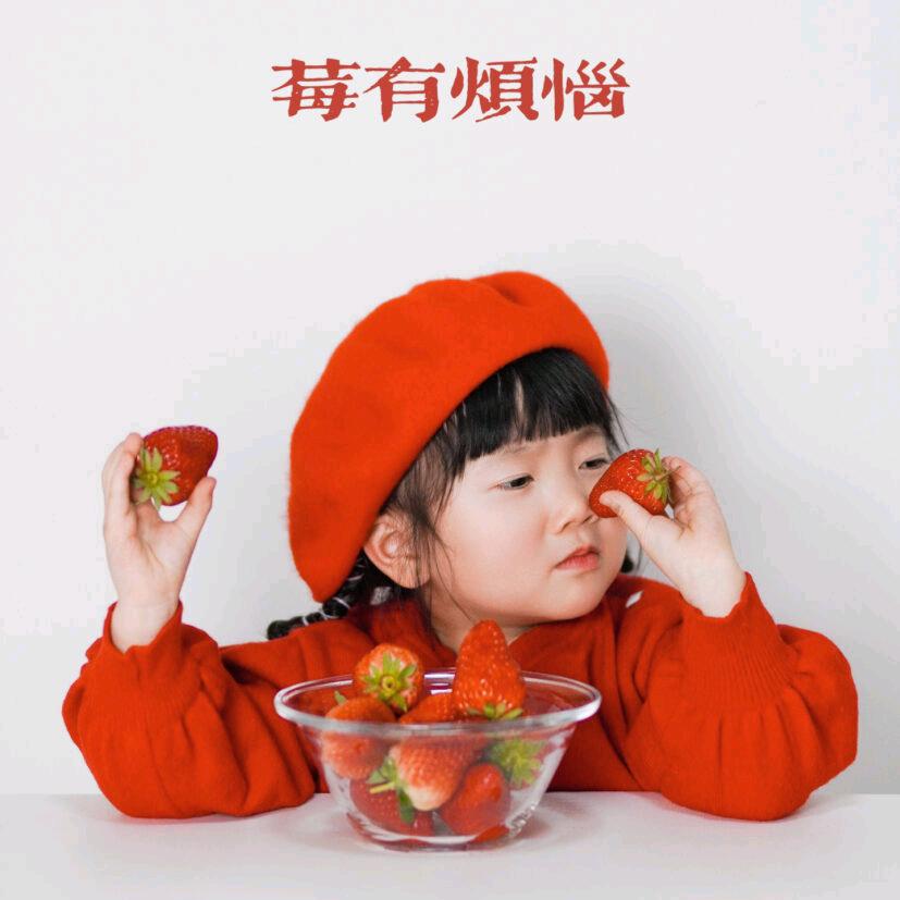 卖草莓的小姐姐