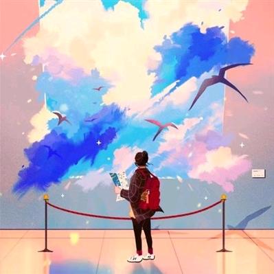 晚霞.