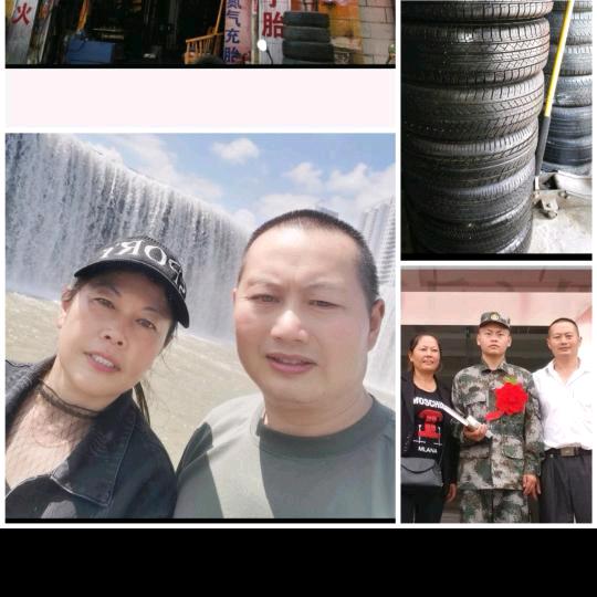 柳记热补胎＋售二手轮胎或新轮胎