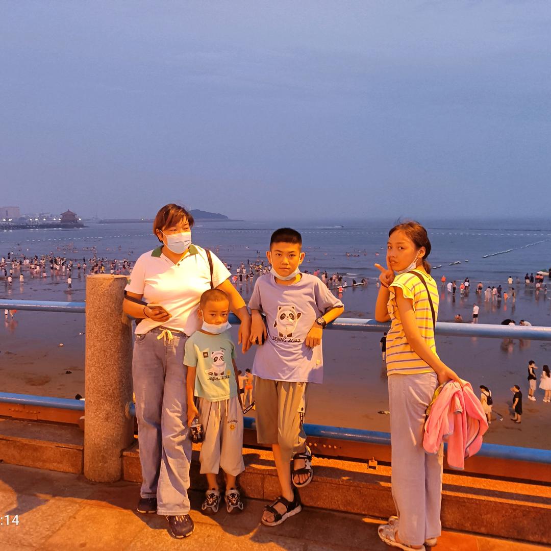 大海。