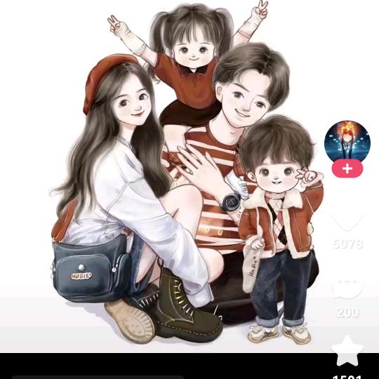 幸福的一家四口