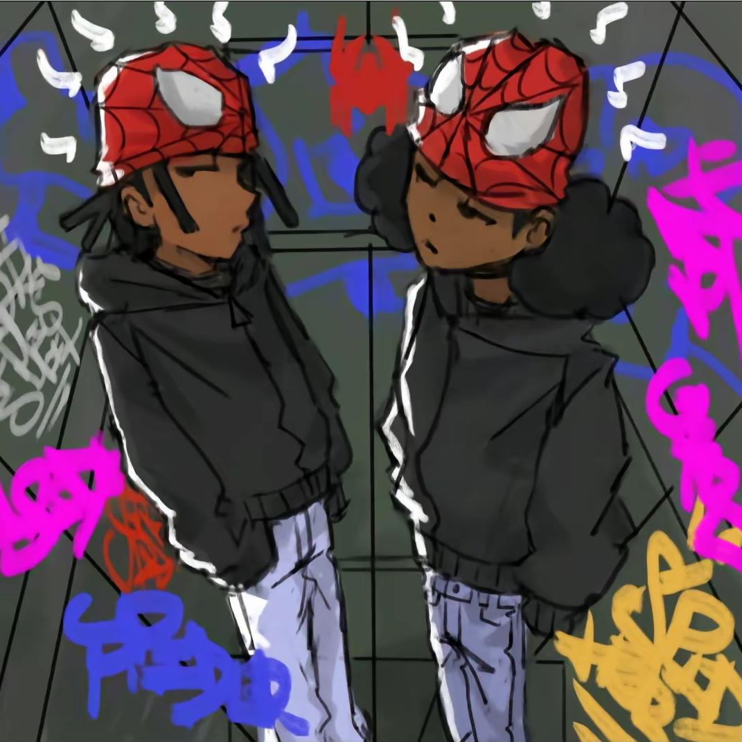 大眼瞪小眼🥚（卷毛改前刺版）