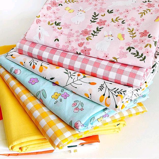 80家纺纯棉布头