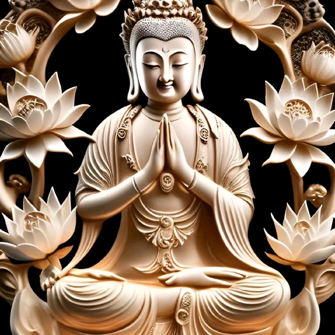 愿做佛前一朵莲