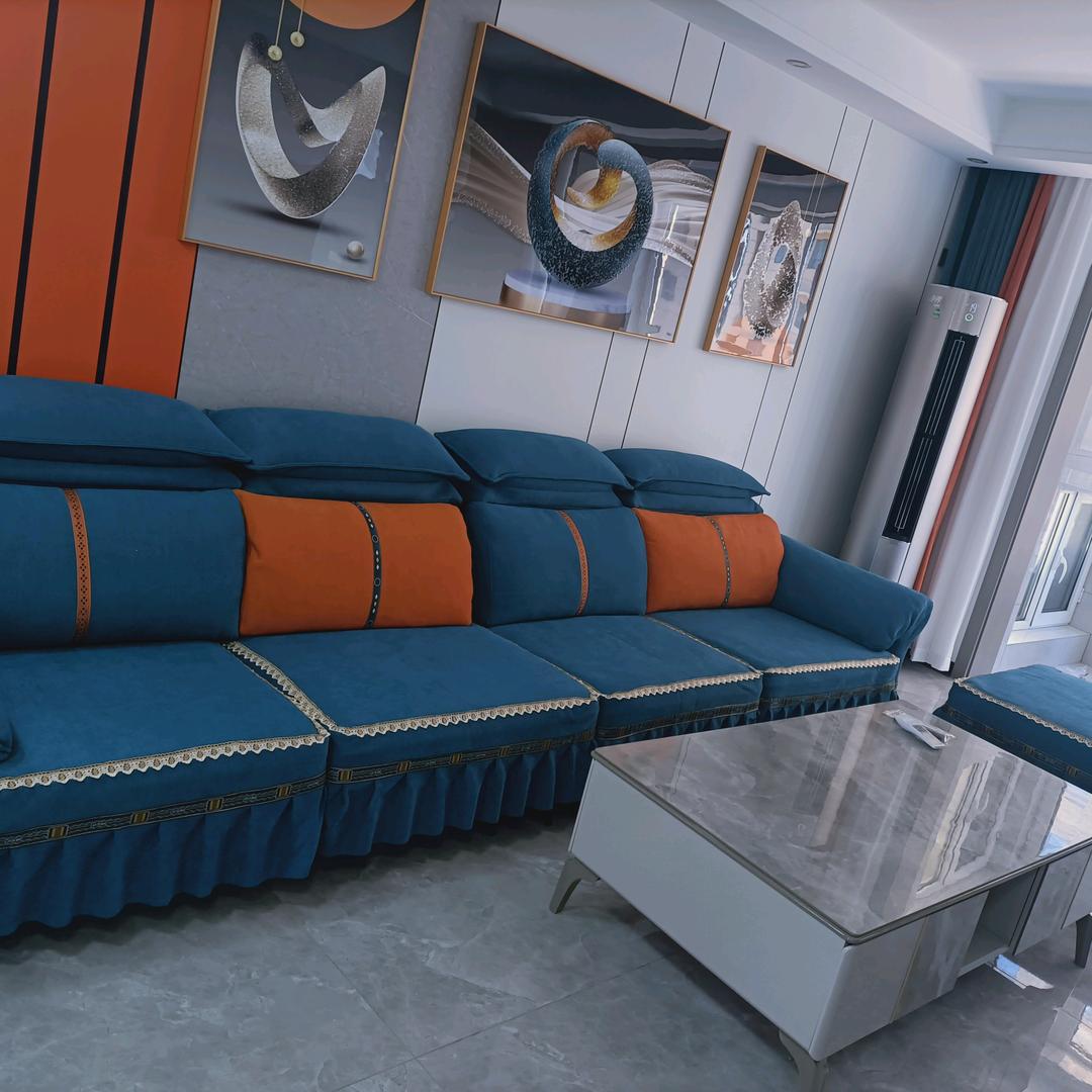 赞皇盼盼布艺窗帘沙发套