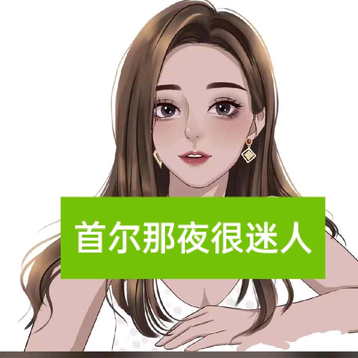 那夜很迷人的首尔夜景