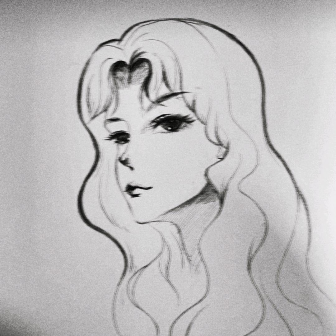 MR织偶舟的粉笔画