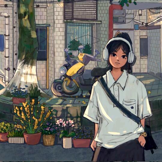 开心蓝橙子