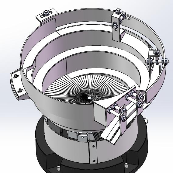 振动盘三维设计