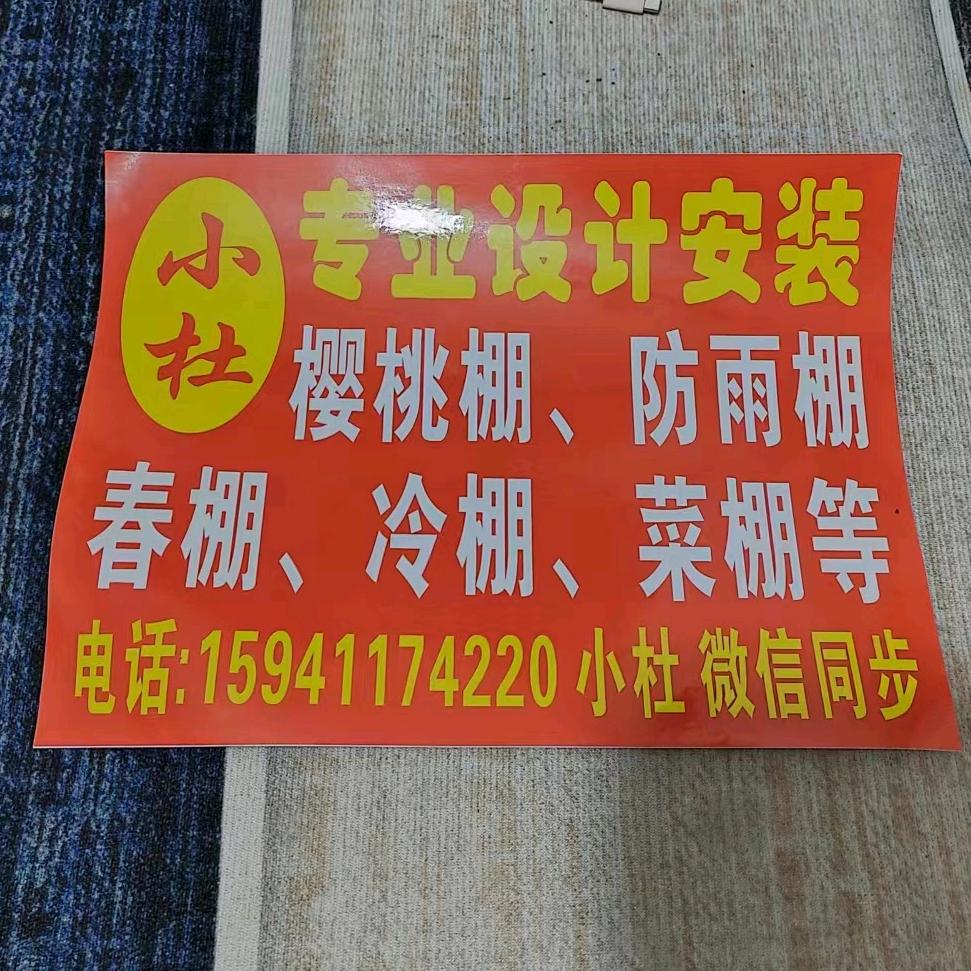 小杜专业焊樱桃防雨棚，温室大棚葡萄棚等