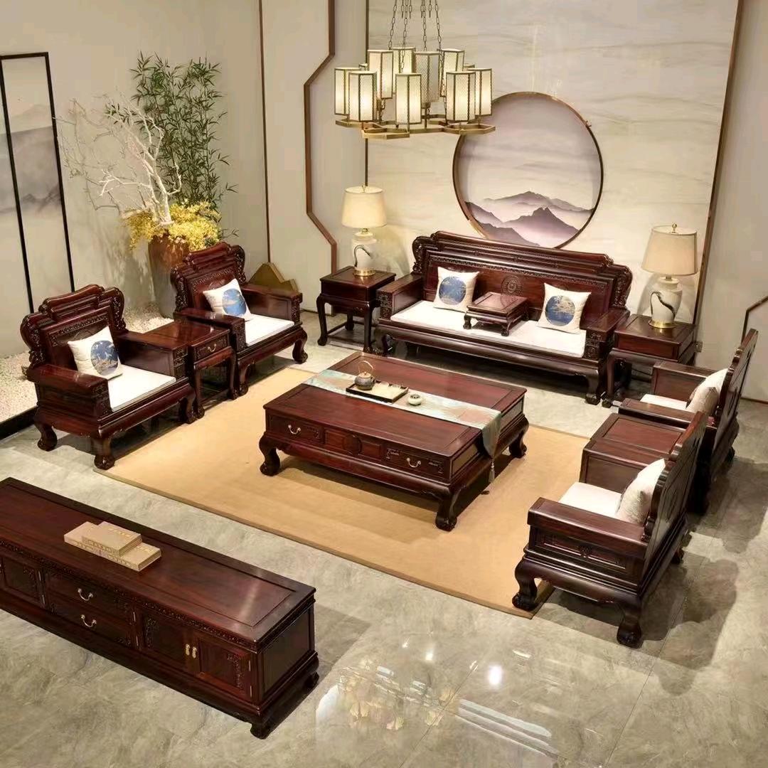 红木家具茶台大板批发