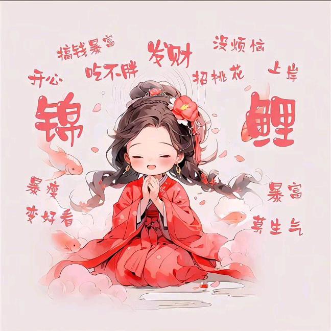 发财好运喜乐财神偏爱的小宝贝