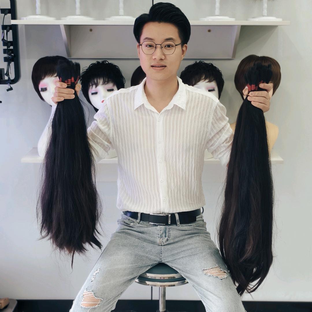 三台绵阳收头发的张老师～张迈假发定制