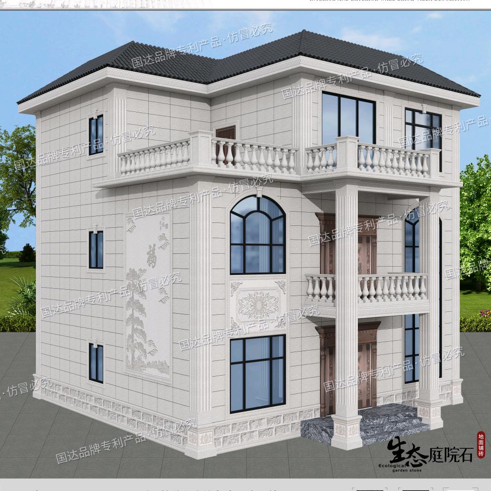 会昌国达陶瓷别墅外墙(眼镜哥)