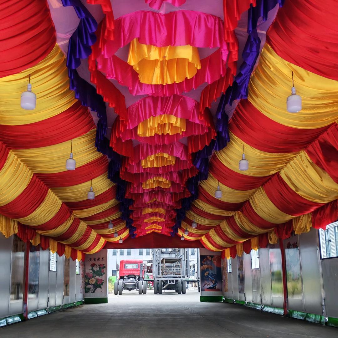 江苏友恒钢架折叠酒席帐篷小敏