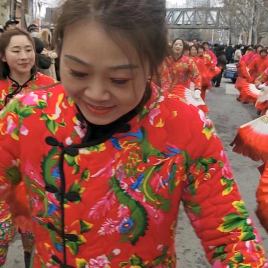 花林秧歌队领队