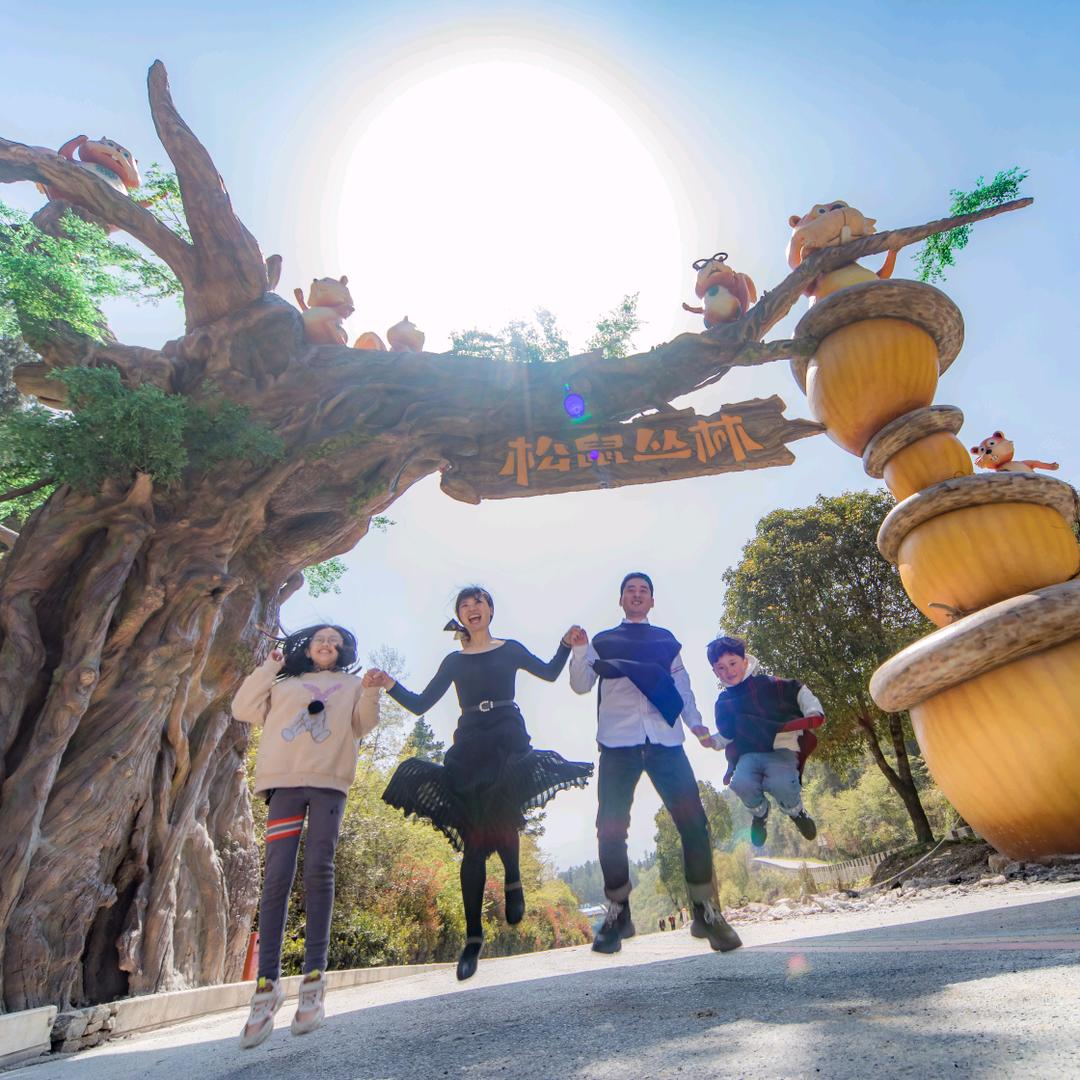 酉阳金银山松鼠丛林乐园官方号