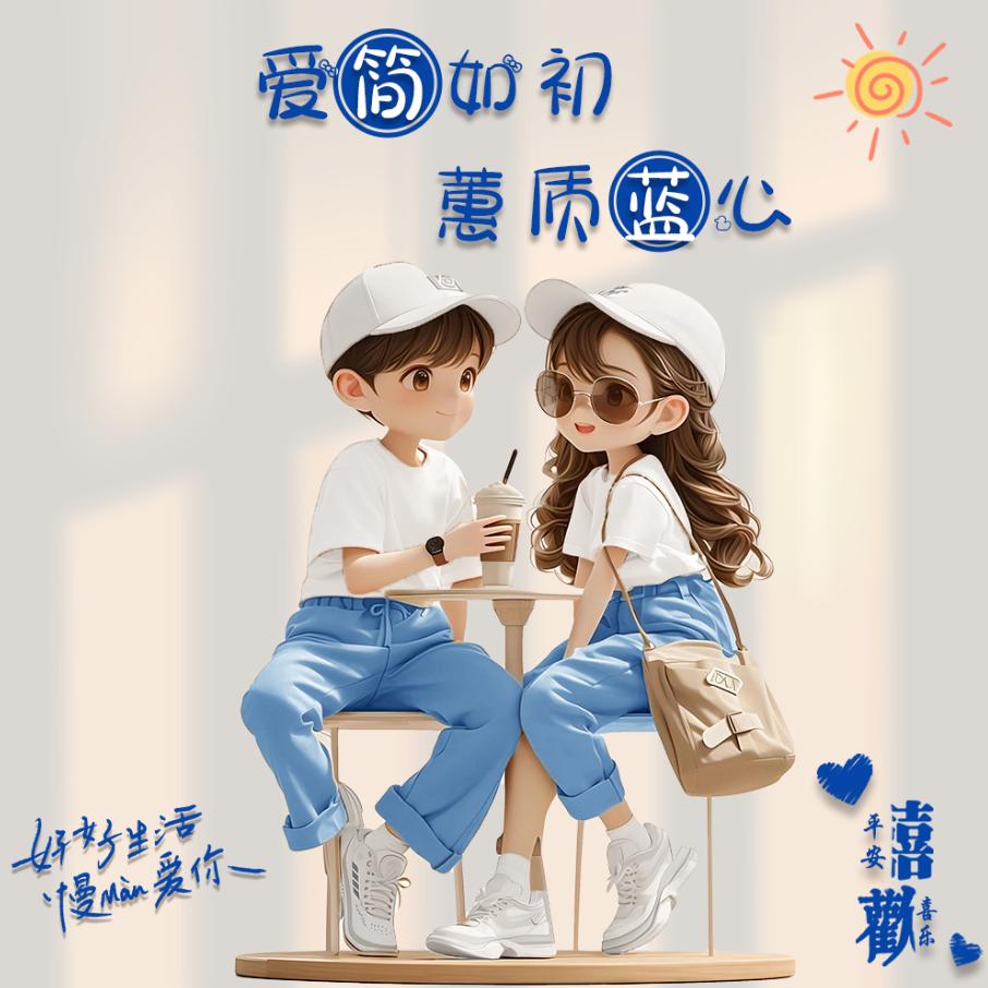 爱简如初 蕙质蓝心